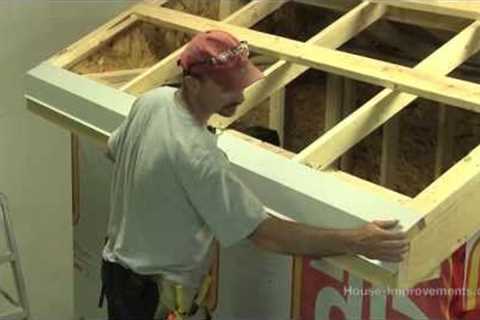 How To Build A Shed -  Part 4 Installing Sheet Metal Roof