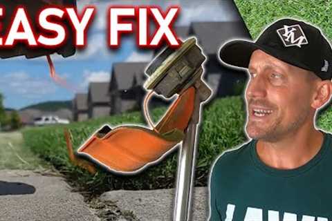 I Don't Make These String Trimmer Mistakes Anymore. You Shouldn't Either! // Beginner Lawn Care Tips