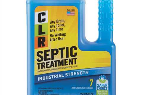 Is CLR Cleaner Safe For Septic Tanks? Evaluating The Impact Of Household Cleaners