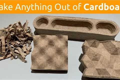 Recycle Cardboard into Anything with 3D Printing!