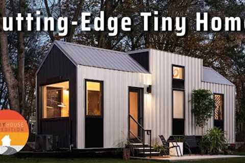 Innovative CNC-Cut Tiny Homes! 3-bed & single level tiny house TOURS