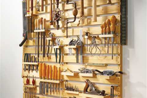 Hold-Everything Tool Rack