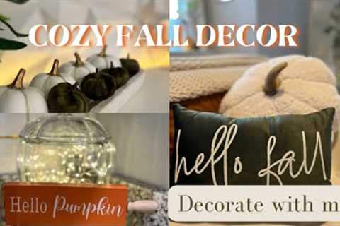 *NEW* 2023 FALL PRIMARY BEDROOM|| KITCHEN AND LIVING ROOM DECORATE WITH ME