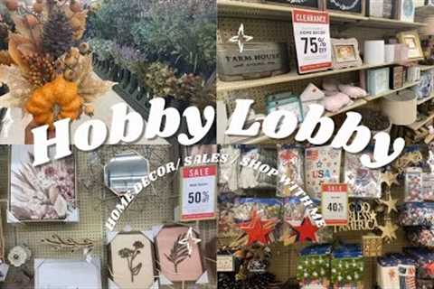 NEW** ULTIMATE HOBBY LOBBY 🤩 DECOR SALE 🎉 SHOP WITH ME 2023