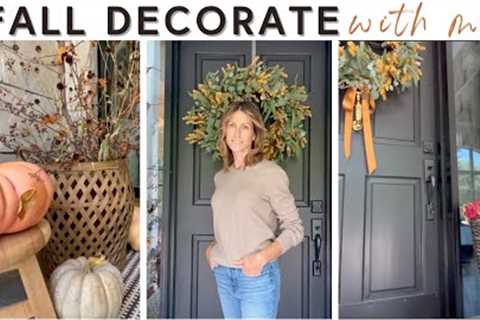 Fall Decorate With Me | 2023 Autumn Decorating | Fall Porch | Fall Decorating Ideas | Autumn Tips