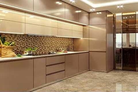 100 Modular Kitchen Ideas 2023 Small Kitchen Cabinet Colours | Open Kitchen For Home Interior Design