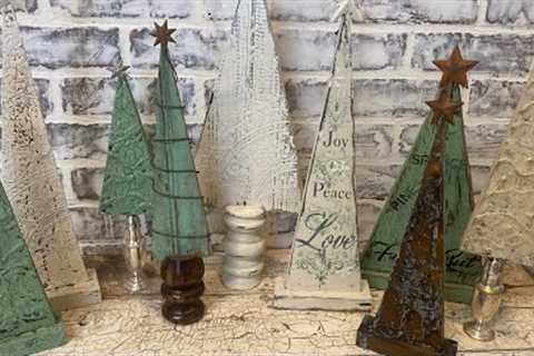 DIY Scrap Wood Trees