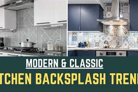 Modern Backsplash Trends | Kitchen Backsplash Designs & Styles | Latest Kitchen Backsplash Ideas