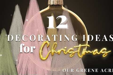 12 Decorating Ideas for Christmas 2023!  Thrifted and Dollar Store Makeovers #homedecor #diy #winter