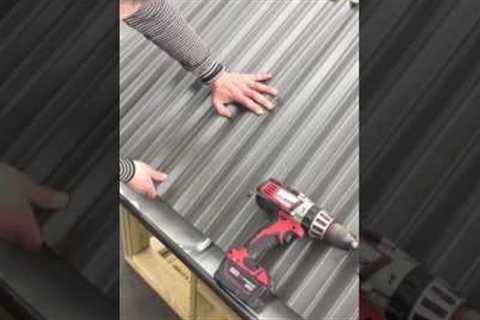 How to: Lapping & fastening COLORBOND® Corrugated Iron Sheets | Metal Roofing Online