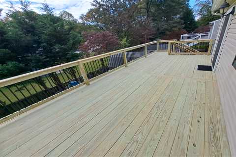 Makeover Monday: Mixed Material Decking in Glen Burnie, Maryland