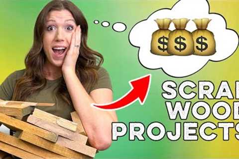 19 COOL Scrap Wood Projects to MAKE and SELL (contest winners!)