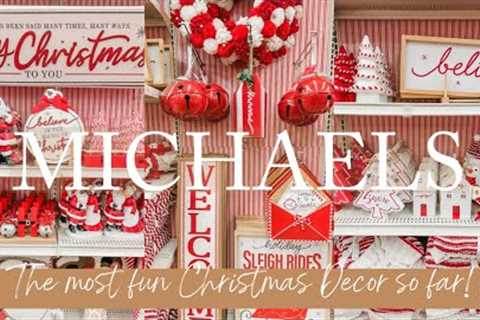 MICHAELS CHRISTMAS DECOR SHOP WIRH ME 2023 🎄 | THE MOST FUN CHRISTMAS DECOR I’VE SEEN SO FAR