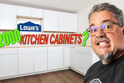 Lowe''s Budget Off-The-Shelf Kitchen Cabinet Install & Review. DIY Diamond Now Cabs for around..