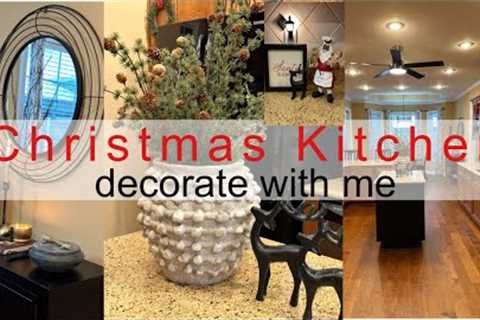 CHRISTMAS DECORATE WITH ME 2023 Kitchen | New Christmas Decorate With Me 2023