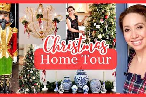 Traditional Christmas Home Tour 2023 | New Home Decorating Ideas