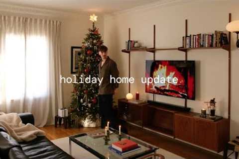 HOLIDAY 2023 HOME UPDATE | How I Decorated for Christmas, Living Alone, and New Home Decor