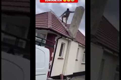 Cheap Contractors ☹️🫣😢😭#video #reels #roofing #trending #work #roofers #tiktok #roofs #fails