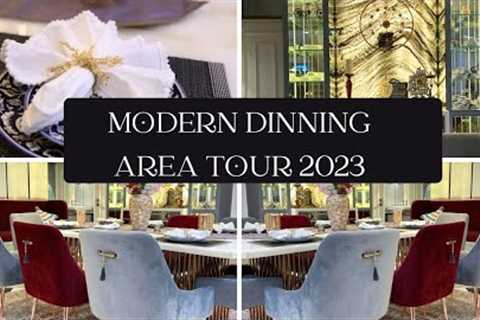 MODERN DINNING ROOM DESIGN | LIVING ROOM | DINNING TABLE  2023 | HOME TOUR | BUNGALOW HOUSE |kitchen