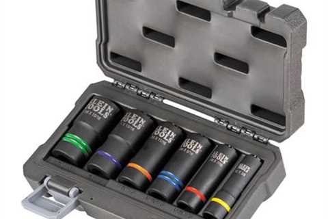 Klein Tools Introduces New Slotted Impact Socket Set with Most Commonly Used Sizes