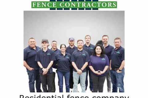 Residential fence company Charlotte, NC