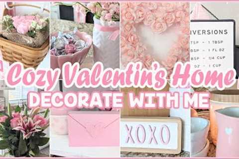 💓 COZY VALENTINE''S HOME DECORATE WITH ME MARATHON│DECORATING FOR VALENTINE''S│VALENTINE''S DECOR..