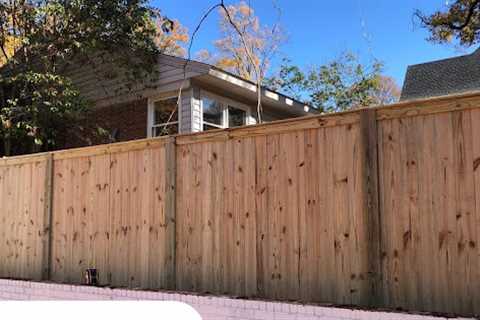 Residential fence company Charlotte, NC