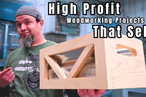 5 More Woodworking Projects That Sell - Make Money Woodworking-  (Episode 26)