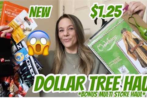 DOLLAR TREE HAUL | NEW | MUST SEE BRAND NAME ITEMS | BONUS MULTI STORE HAUL