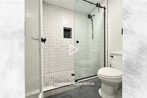 Incorporating Seating and Storage into Walk In Showers