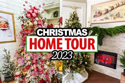 Decorate for Christmas with me! 🎄 Christmas Home Tour 2023