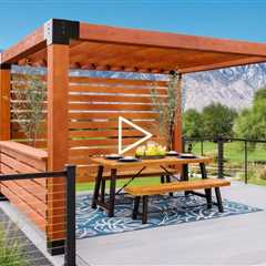 Lewisville Wooden Pergola - Call (469) 485-5602 for Free Quote