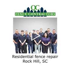 Residential fence repair Rock Hill, SC - QC Fence Contractors