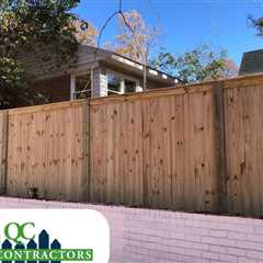 Residential fence replacement Matthews, NC