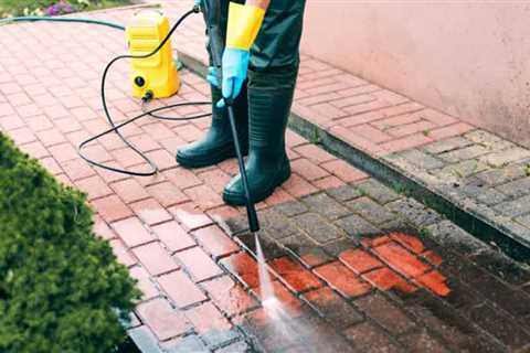 Can You Clean Block Paving Without A Pressure Washer?