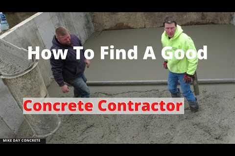 Cement Contractors Near Me