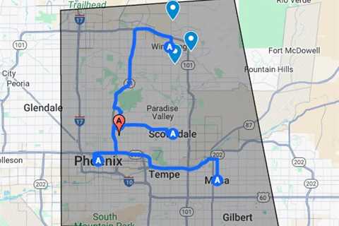 Commercial HVAC maintenance Scottsdale, AZ - Google My Maps