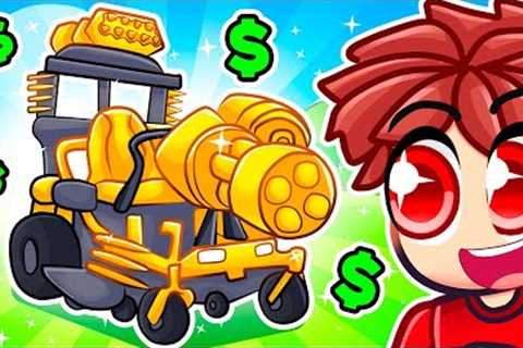 Spending $100,000 to get MAX LEVEL LAWN MOWER!