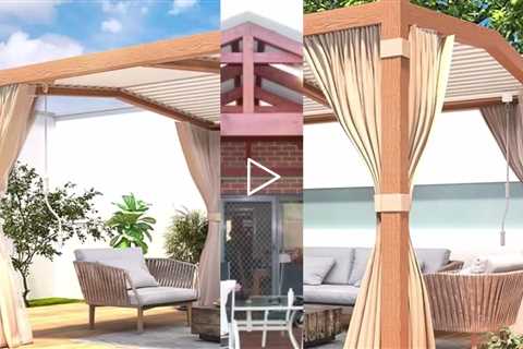 Lewisville Pitched Pergola - Call (469) 485-5602 for Free Quote