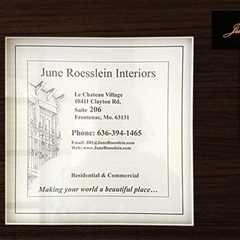 Standard post published to June Roesslein Interiors at March 10, 2024 14:00