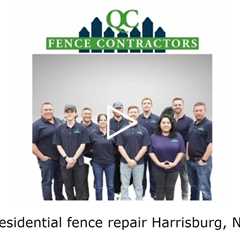 Residential fence repair Harrisburg, NC - QC Fence Contractors