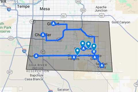 Air conditioning repair service Queen Creek, AZ - Google My Maps