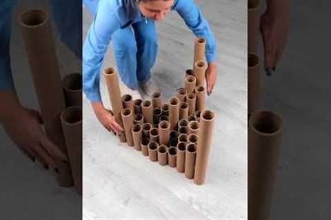 Creative Cardboard Crafts: Turning Ordinary Boxes into Extraordinary Creations #Shorts