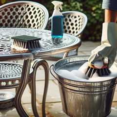 How to Clean Metal Outdoor Furniture