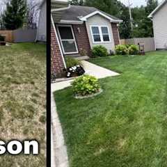 Thickening Up A Lawn (Cool Season) - 1 Year of Results and Learnings