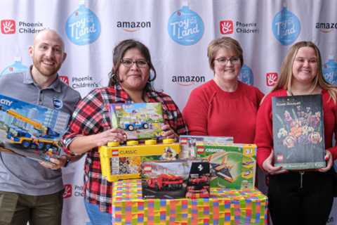 Canyon State Electric Collects over 300 LEGO Sets for Phoenix Children Receiving Inpatient Care