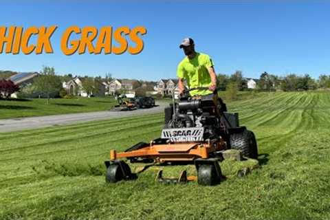 Visiting The Mowing Crews + Checking Out Our Lawn Care Setups