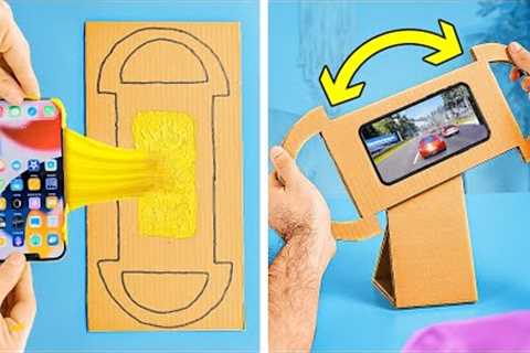 Cardboard Gadgets? No Way! 😰 Easy Cardboard DIY 📦