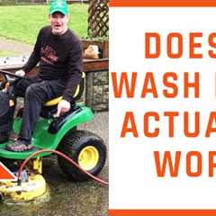 BEST WAY To CLEAN Under The MOWING DECK on a Riding Lawn Mower