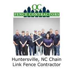 Huntersville, NC Chain Link Fence Contractor - QC Fence Contractors